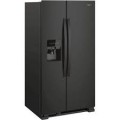 Whirlpool - 21.4 Cu. Ft. Side-by-Side Refrigerator - Black-6354274