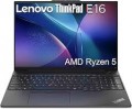 Lenovo - ThinkPad E16 Laptop 16.0 WUXGA Display (Ryzen 5 230, 64GB, 2TB SSD, Win 11 Pro) w/Dockztorm Wireless Mouse - Black