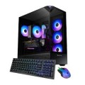 iBUYPOWER - iBUYPOWER- Element 9 Black Gaming Desktop PC-Intel Core Ultra 7 265F,NVIDIA GeForce RTX 5070 12GB,32GB DDR5 RGB,2TB NVMe - Black