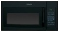 Hotpoint - 1.6 Cu. Ft. Over-the-Range Microwave with Convenience Cooking Controls - Black
