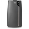 De'Longhi - 500 Sq. Ft 12,000 BTU Portable Air Conditioner with 12,000 BTU Heater --Dark Gray