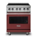 Viking - 5 Series 4.7 Cu. Ft. Freestanding Electric Induction Range - Kalamata Red