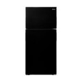 Amana - 14.4 Cu. Ft. Top-Freezer Refrigerator with Dairy Bin - Black- 6580890