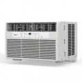 Midea - 12,000 BTU Smart Window Air Conditioner, spaces up to 550 sq. ft Comfort Sense remote --White