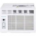 Keystone - 250 Sq. Ft. 6,000 BTU Window-Mounted Air Conditioner - White
