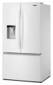 Whirlpool - 29.58 cu. ft. French Door Bottom Freezer Refrigerator with More space with Family-Sized Capacity - White