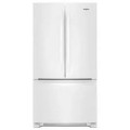 Whirlpool - 20 cu. ft. French Door Refrigerator with Counter Depth Design - White
