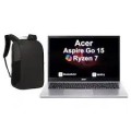 Acer - Upgraded - Aspire Go 15 Laptop 15.6 FHD Display (Ryzen 7 5825U, 16GB, 512GB SSD, AMD Radeon, Win 11 Pro) w/17in Backpack - Iron Grey