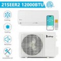 Winado - 9000 BTU 20 SEER2 4-IN-1 Multi-Function AC Ductless Mini Split Air Conditioner & Heat Pump w/ Wifi, Remote Control 115V - White