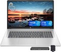 HP - 17.3'' Full HD laptop-AMD RYZEN 5 7430U,16GB, 512GB SSD ,Numeric Pad, Windows 11 Pro - Silver-12493409