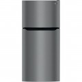 Frigidaire - 20 Cu. Ft. Top-Freezer Refrigerator - Black stainless steel