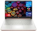 HP - Upgraded - 14 Laptop 14.0 HD (Intel Celeron N4500, 16GB DDR4, 256GB PCIe SSD, Intel UHD, Win 11 Pro) w/USB Hub - Pale Rose Gold Natural Silver