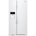 Whirlpool - 24.5 Cu. Ft. Side-by-Side Refrigerator - White