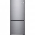 LG 14.7 Cu. Ft. Bottom-Freezer Counter-Depth Refrigerator - Platinum Silver