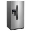 Whirlpool - 28.4 Cu. Ft. Side-by-Side Refrigerator with In-Door Ice & Water - Fingerprint Resistant Stainless Finish