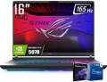 ASUS - ROG Strix G16 Laptop 16.0 WUXGA (Intel i9-14900HX, 64GB DDR5, 2TB PCIe SSD, Win 11 Pro) w/USB Hub - Eclipse Gray