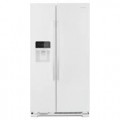 Amana - 21.4 Cu. Ft. Side-by-Side Refrigerator - White-6191428