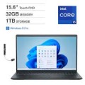 Dell - Upgraded - Inspiron 15 i3530-5623BLK-PUS Laptop, i5-1334U, 32GB, 1TB SSD, 15.0 FHD (1920x1080), Intel UHD, Win 11 Pro - Black