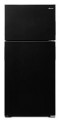 Amana - 14.4 Cu. Ft. Top-Freezer Refrigerator with Dairy Bin - Black--6580890
