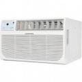 Keystone - 10,000 BTU 450 Sq. Ft. Through-the-Wall Air Conditioner with 10,600 BTU Supplemental Heat Capability - White