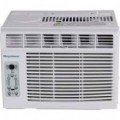 Keystone - 350 Sq. Ft 8,000 BTU Window Air Conditioner with Supplemental Heat - White