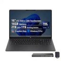 HP - Upgraded - OmniBook 3 Laptop 17.3 FHD Display (Ultra 7-255U, 16GB, 512GB SSD, Win 11 Pro) w/Dockztorm Wireless Mouse - Mica Silver