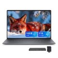 Dell - XPS 13 13.4” 2K LCD Laptop,Intel Ultra 7 256V,16GB RAM,2TB SSD+1TB Dock Station,Backlit Keyboard,Win 11 - Gray