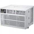 Whirlpool - Energy Star 18,000 BTU 230V Window-Mounted Air Conditioner with Heat - White