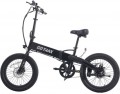 GoTrax - F1 Folding Ebike w/ 25 mile Max Operating Range and 20 MPH Max Speed - Black